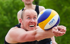 Beachvolleyspiller - mand